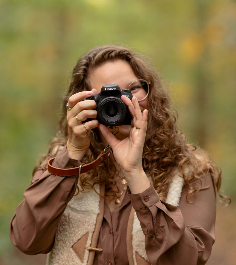 Foto van Anna Laming Photography met camera in de hand